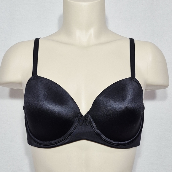34C Soma Sensuous Sides Full Coverage Underwire Bra Black - Picture 1 of 5